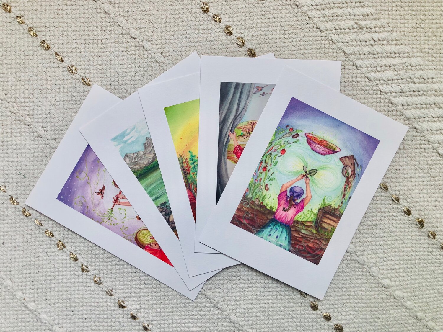 5 Stampe Mother Nature 15x21